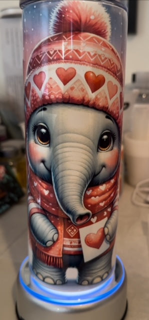 20 oz. Elephant Sublimation Tumbler