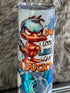 20oz. Do I Look Like I Give A Duck Epoxy Resin Tumbler Powerwash Method(blue or orange) *Ready to ship*