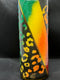 20oz. Rainbow Leopard Print Epoxy Tumbler Peekaboo Method *Ready to ship*
