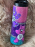 20 oz Duo Pink, Purple, & Blue Bear Design