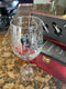 Custom Etched Wine Glass